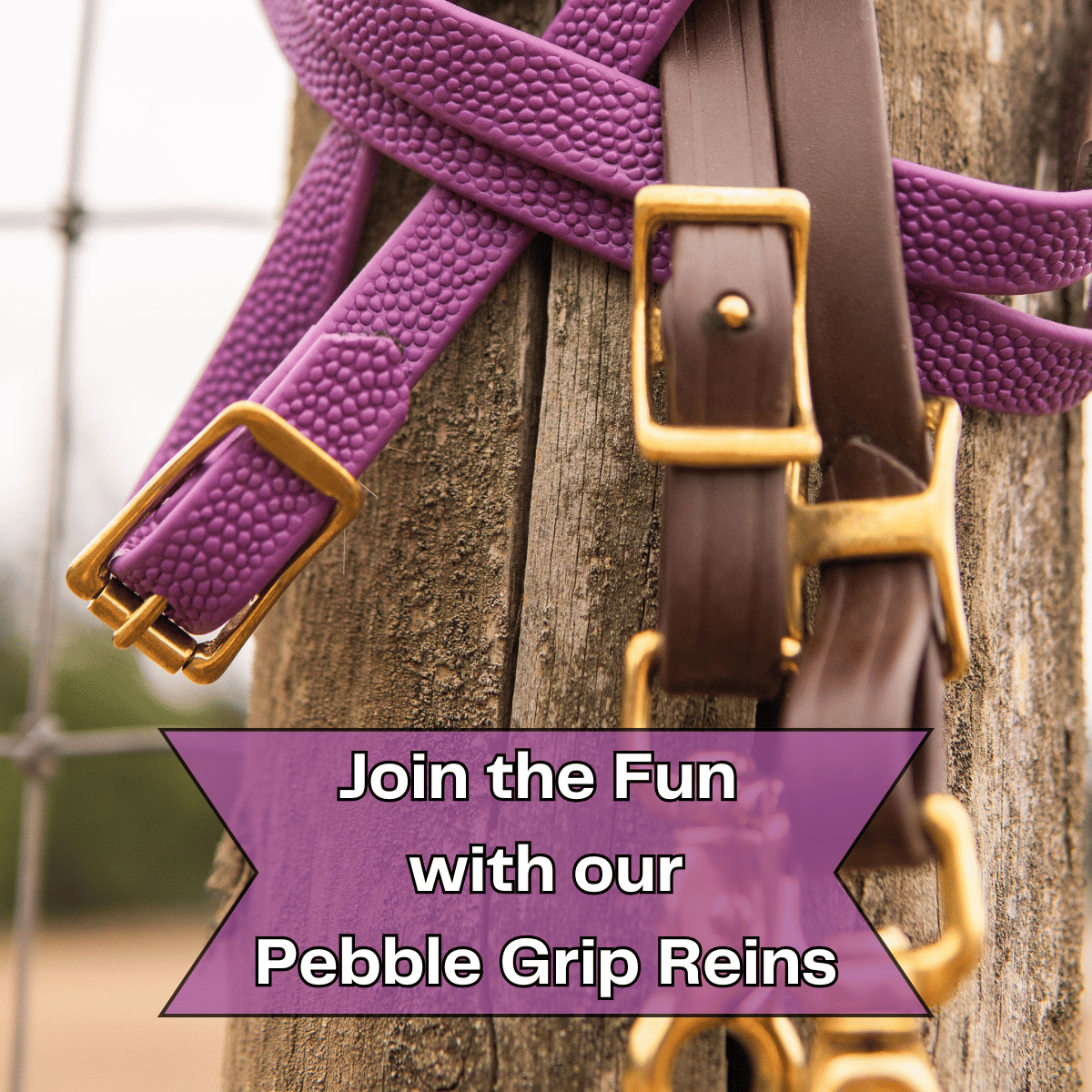 Pebble Grip Reins